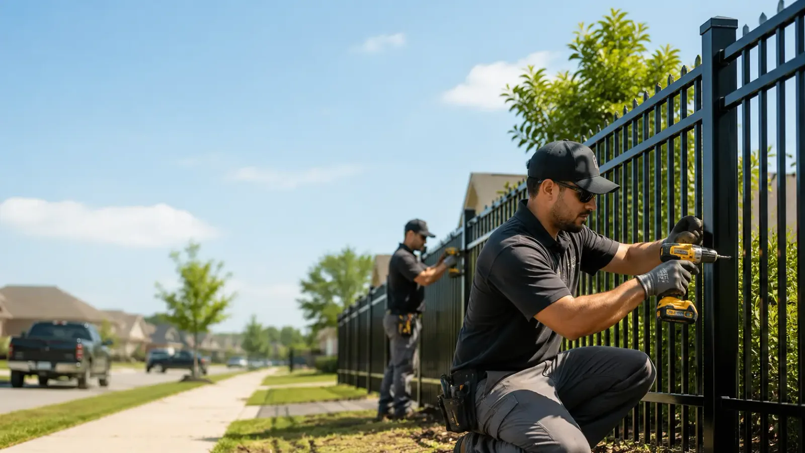 Metal Fence Installation in Mcgrann, PA